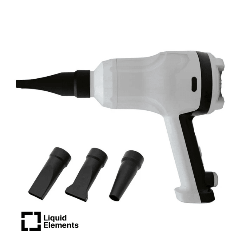 Liquid Elements Turbo Dry Blower lakdroger met handgreep en mondstuk