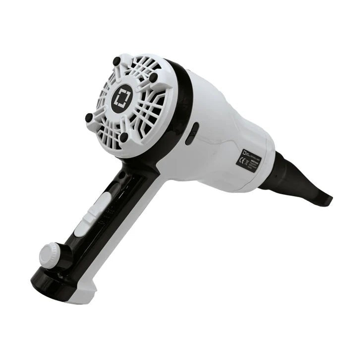 Liquid Elements Turbo Dry Blower lakdroger in zijaanzicht