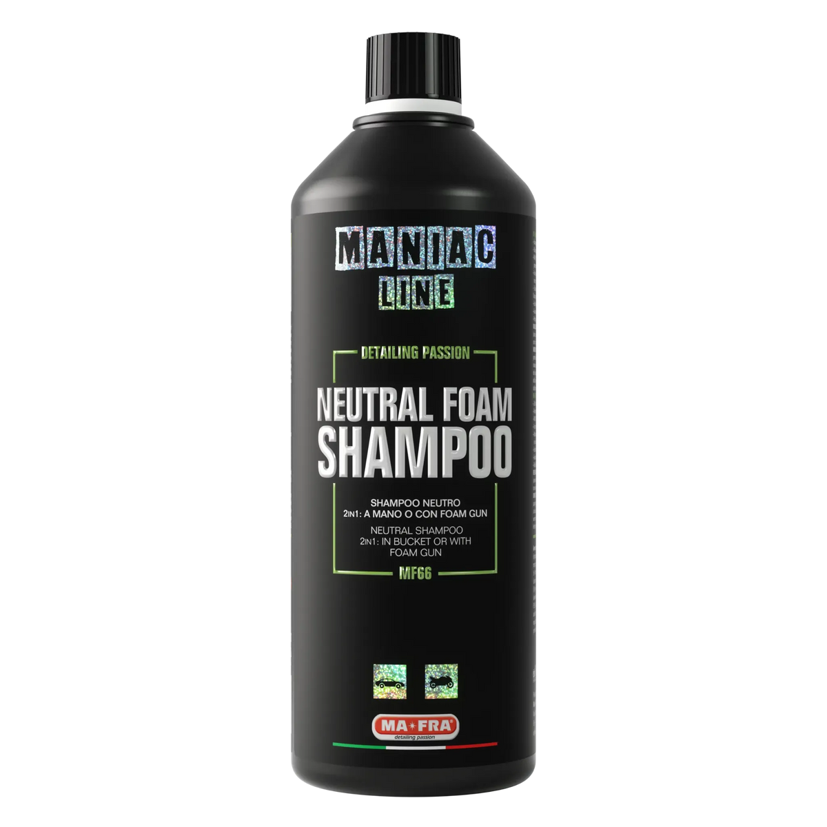 Maniac Line Neutral Foam Shampoo pH-neutrale autoshampoo 1000 ml MF66