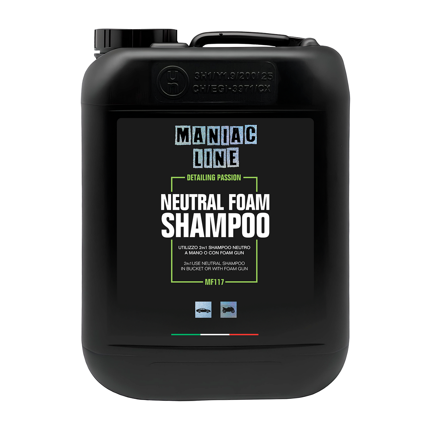 Maniac Line Neutral Foam Shampoo pH-neutrale autoshampoo 5 liter MF117