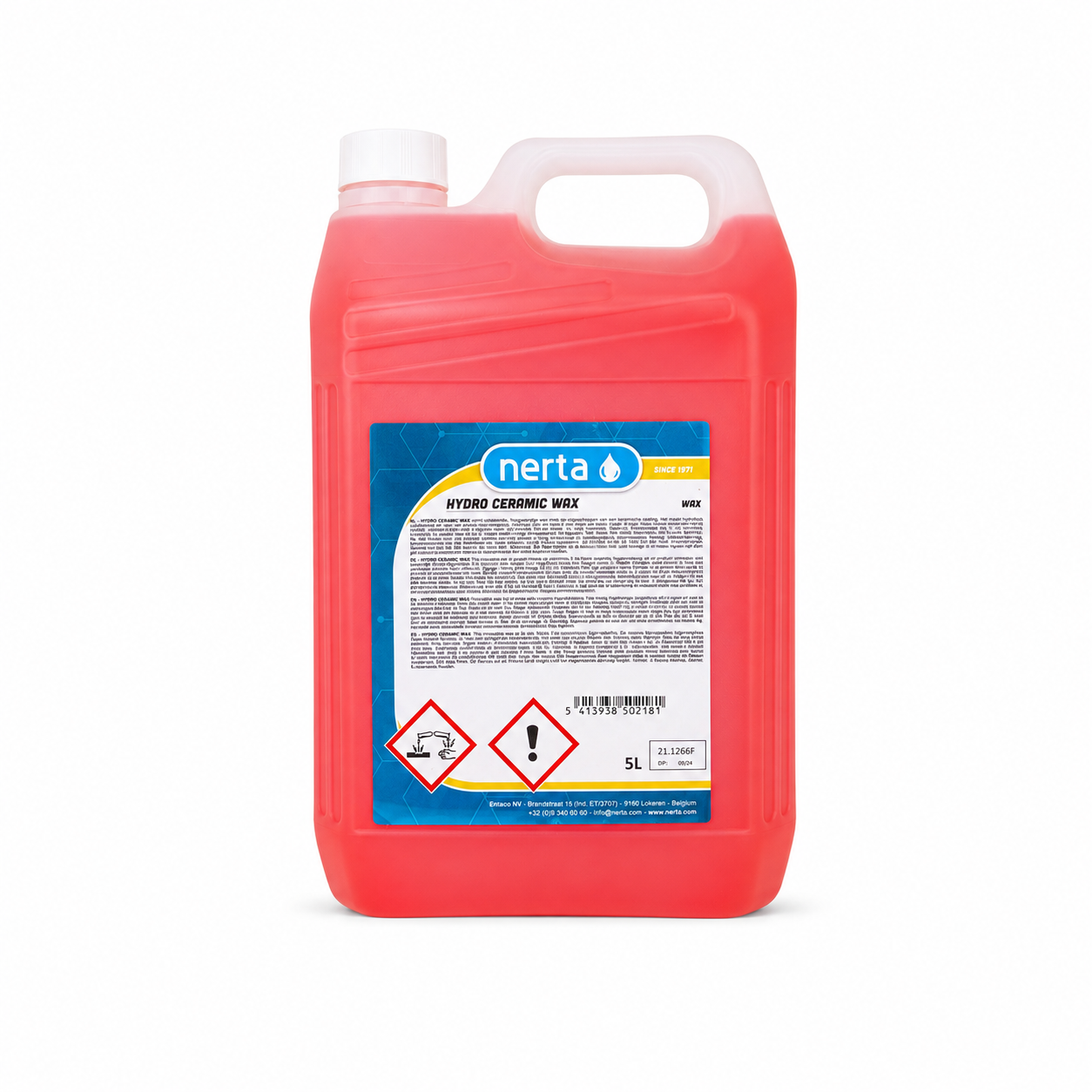 Nerta Hydro Ceramic Wax keramische waxbescherming 5L