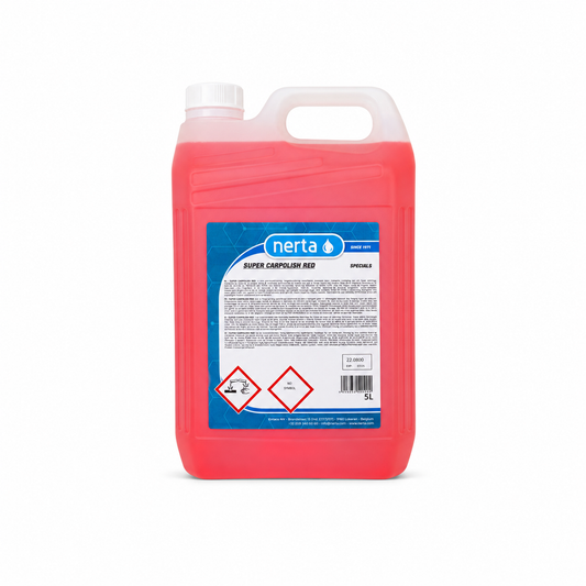 Nerta Super Carpolish Red autoshampoo met wax 5L