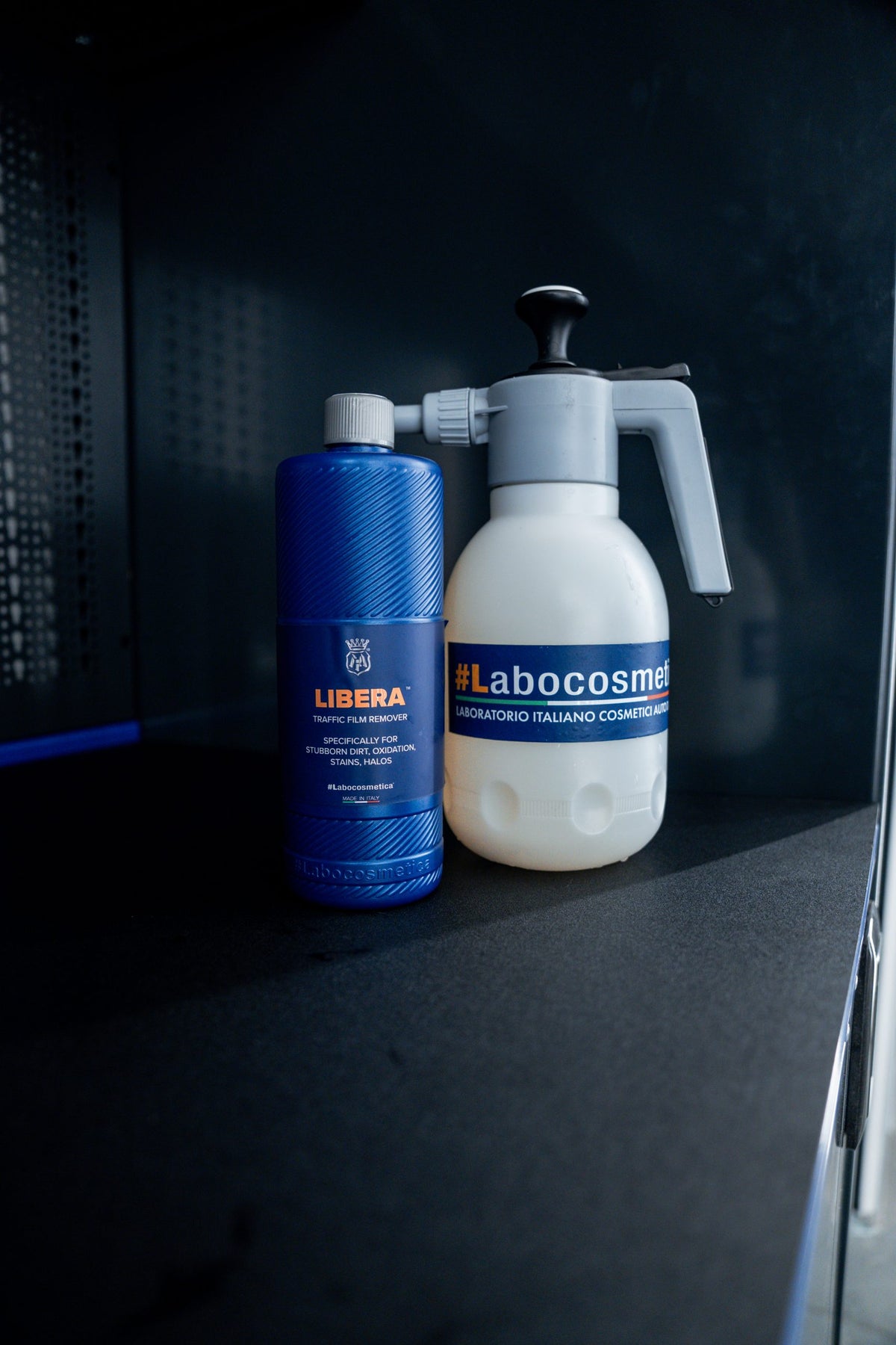 Labocosmetica LIBERA product- en toepassingsfoto