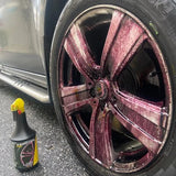Kenotek Pro Wheel Cleaner Ultra actiebeeld op velg