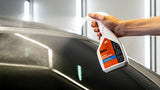Soft99 Glaco De Cleaner actiebeeld op autoruit