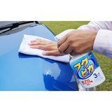 Soft99 Fukupika actiebeeld op motorkap