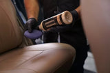 Vonixx Hidracouro aufgetragen auf Autoleder