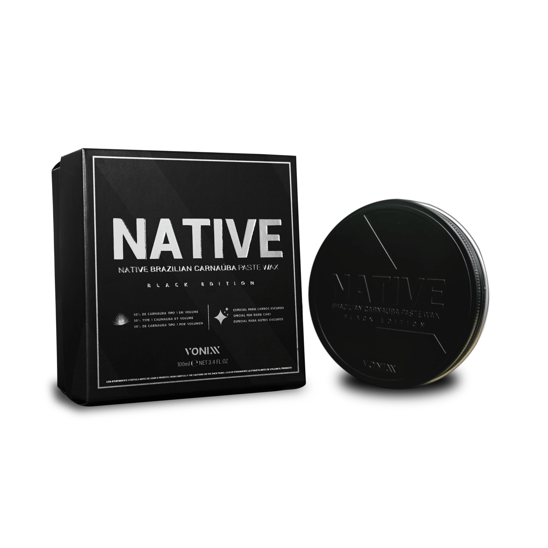 Vonixx Native Black Edition | Paste Wax - De Detailshop