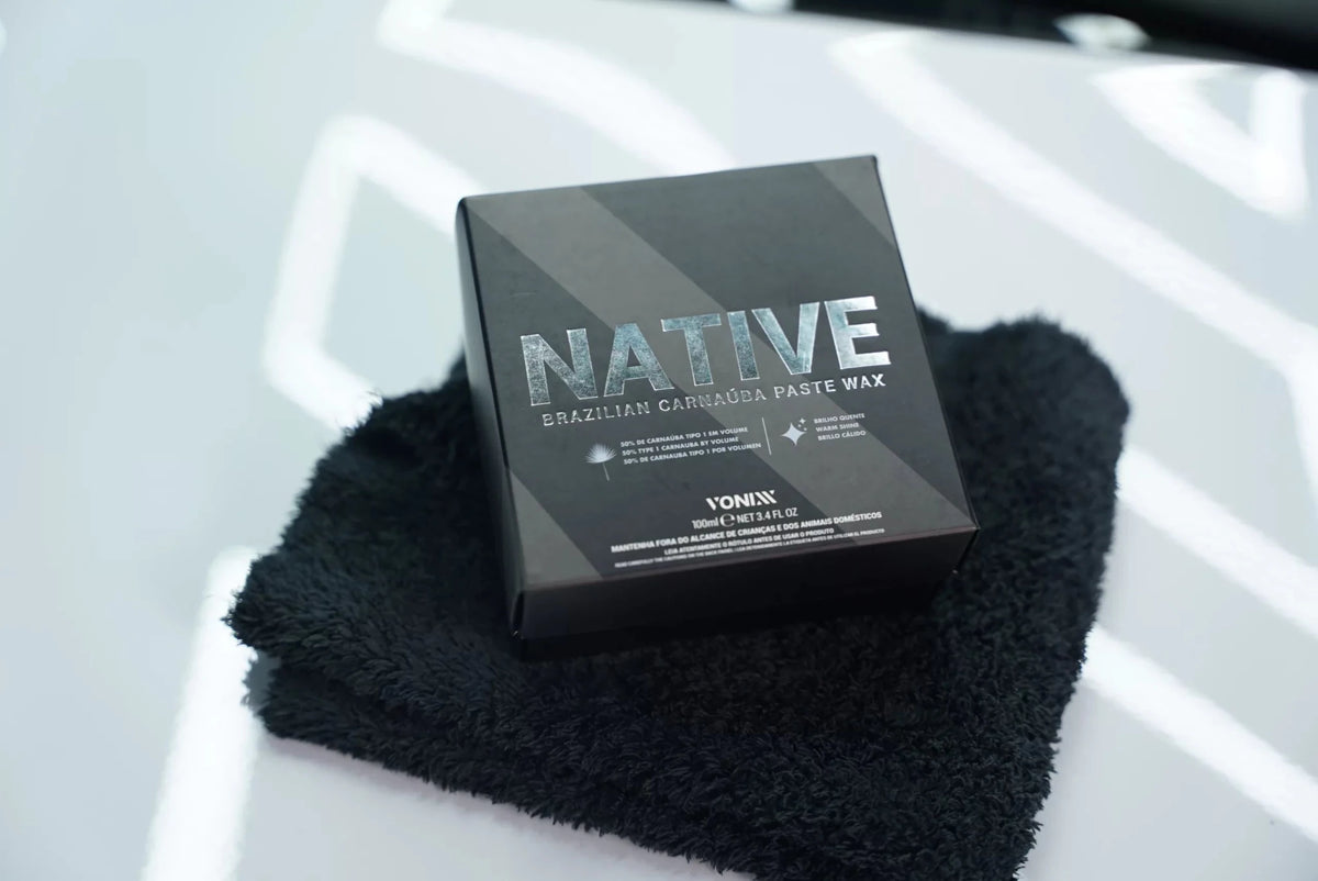 Diepe glans nach behandeling mit Vonixx Native Paste Wax