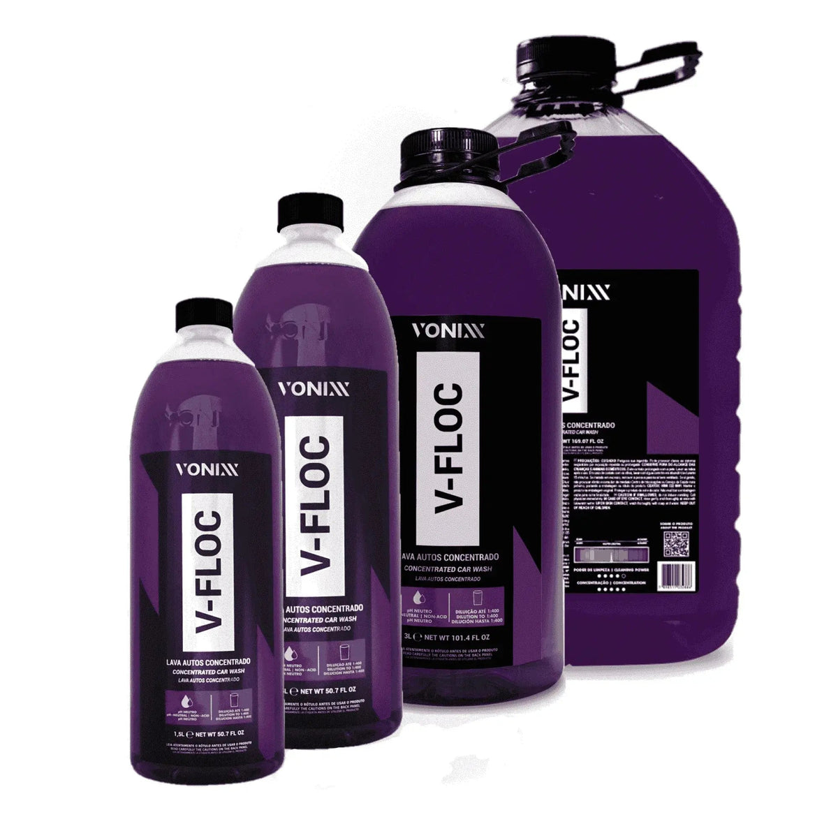 Vonixx V - Floc | pH-neutrales Shampoo & Snow Foam - De Detailshop