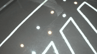 Demonstratie von Vonixx V10 heavy-cut Polierpaste auf autolak